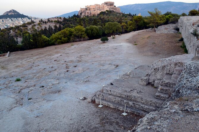 Democracy Experiential Workshop Activity on Pnyx hill, Athens - From the vema to the role-play Assembly meeting