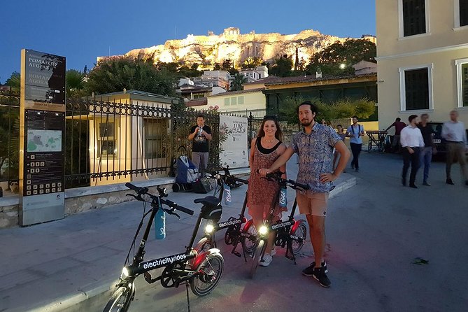 Discover the City e-bike night tours - Zappeion to Panathenaic Stadium to Zeus: quick stops that stack up fast