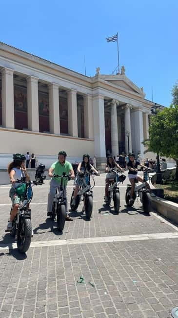 E-Bike Tour of the Historical Center of Athens - The ride from the Acropolis area into Thiseio, with real photo stops