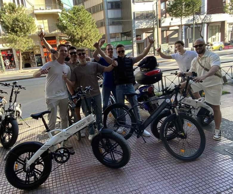 E-Bike Tour of the Historical Center of Athens - Getting oriented at GOGO ELECTRIC near Acropolis Metro