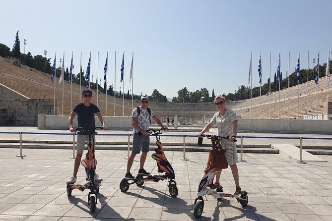 Electric Trikke Tour Adventure in Athens - Meeting at ScooteriseChatzichristou and what the small-group vibe feels like