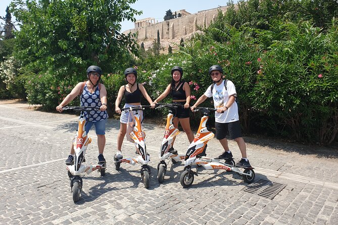 Electric Trikke Tour Adventure in Athens - Stop 4, Panathenaic Stadium, and the race-over-the-view moment