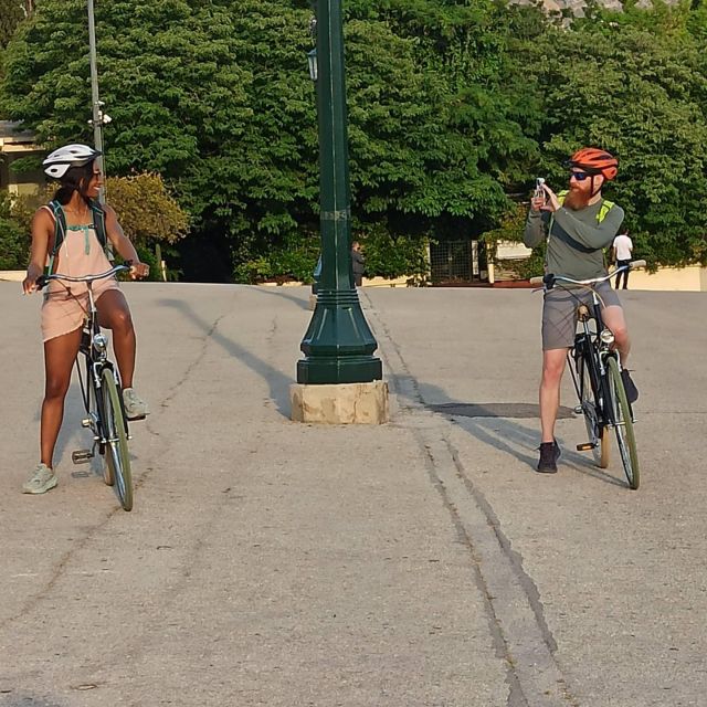 . Explore Athens by Bike: A Suncycling Athens Tour - Panathenaic Stadium and Zappeion: sport, scale, and easy photos