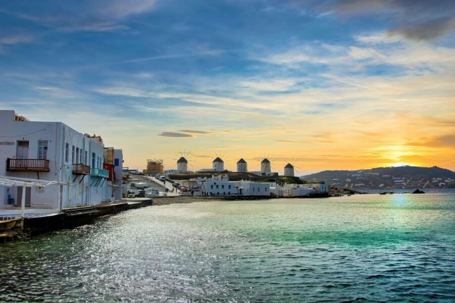 From Athens: 2-Day Santorini and Mykonos Trip - Santorini on a Tight Clock: Hotel, Sunset Time, and a 3-Hour Guided Walk