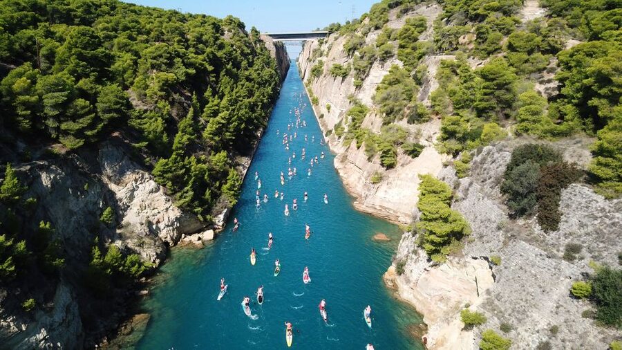From Athens: 4-Day Peloponnese, Delphi, and Meteora Tour - Day 1: Corinth Canal, Mycenae museum visits, Epidaurus theatre, and dinner in Olympia