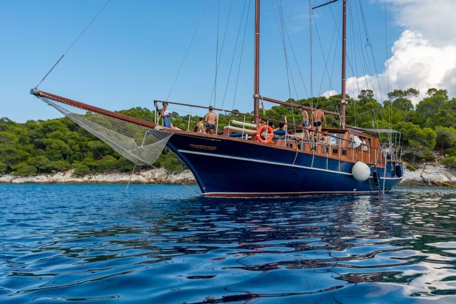 From Athens: Aegina, Agistri and Metopi Day Cruise w/ Lunch - Morning transfer to Marina Zeas, plus dolphins on standby