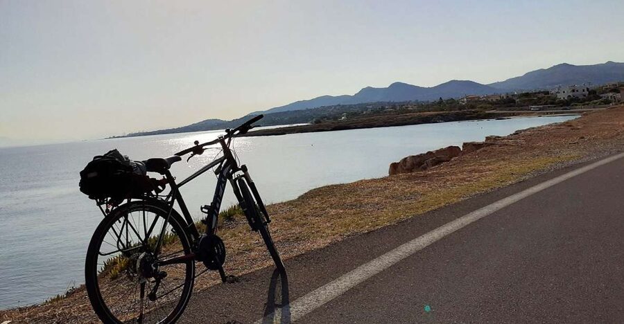 From Athens: Aegina Island E-Bike Tour with Ferry Tickets - Getting going in Athens: meeting point and early backstreet ride