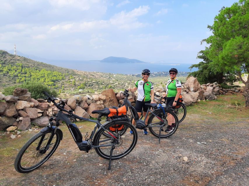 From Athens: Aegina Island E-Bike Tour with Ferry Tickets - Cycling Aegina: hills, coasts, and pistachio country