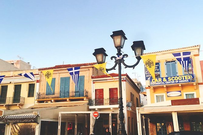 From Athens: Aegina Island guided tour in a day - Aegina Town stroll: neoclassical streets and pistachios to take home