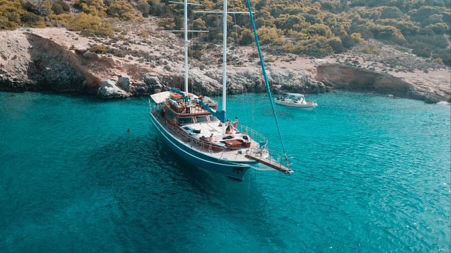 From Athens: Agistri, Moni & Aegina Day Cruise with Swimming - Aegina on your own: pistachios, ancient vibes, and easy wandering time