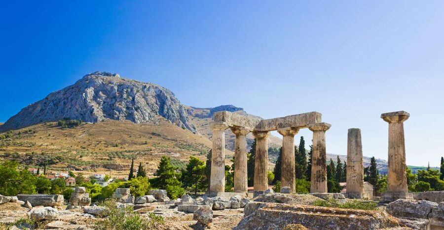 From Athens: Ancient Corinth Day Trip with Canal & VR Guide - Corinth Canal: The Engineering Marvel You Can Actually See in One Stop