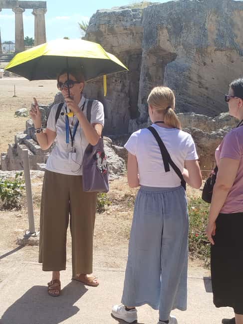 From Athens: Ancient Corinth Tour Official Guide & Tickets - From Hotel Amalia Athens to the Peloponnese Coast