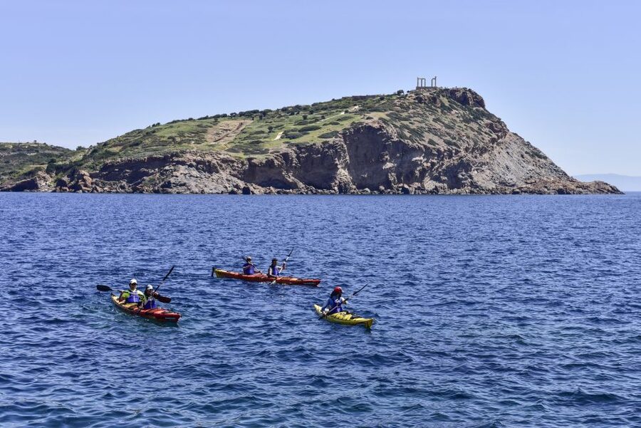 From Athens: Cape Sounion Guided Kayaking Tour with Lunch - Getting to Akrogiali and Getting Your Gear Sorted