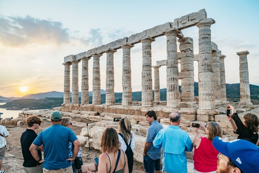 From Athens: Cape Sounion & Temple of Poseidon Half Day Tour - Anavyssos beach time: your swim break, with a season limit