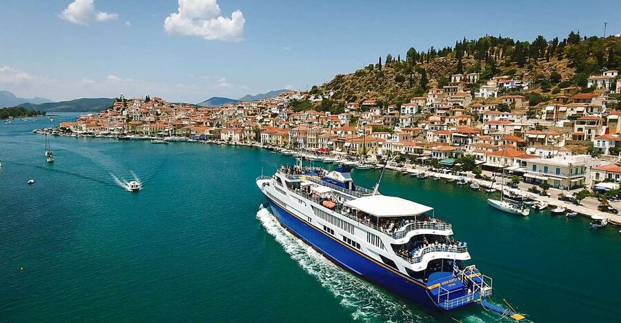 From Athens: Day Cruise of the Saronic Islands - Poros: lemon trees, pine forests, and a town photo you will use later