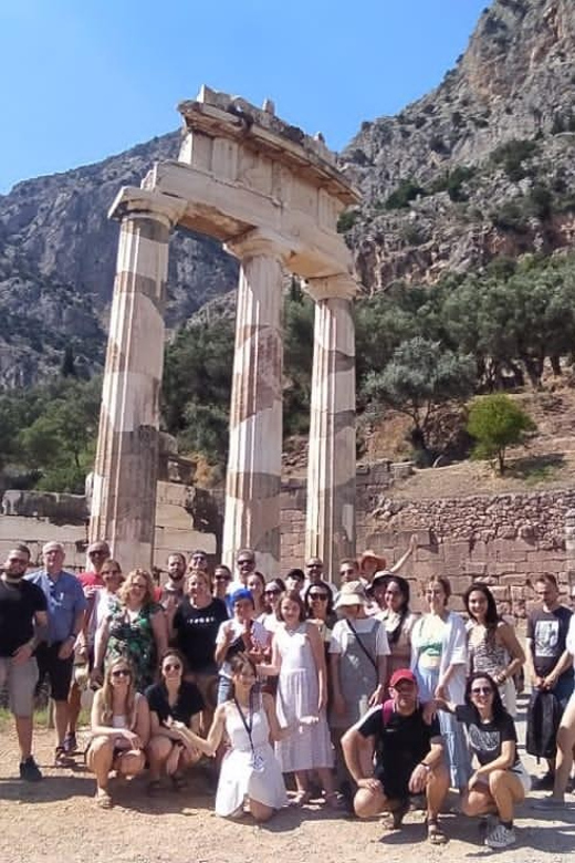 From Athens: Delphi Day Trip & Arachova Village Stop - Delphi Archaeological Site: what the audioguide and VR really do for you