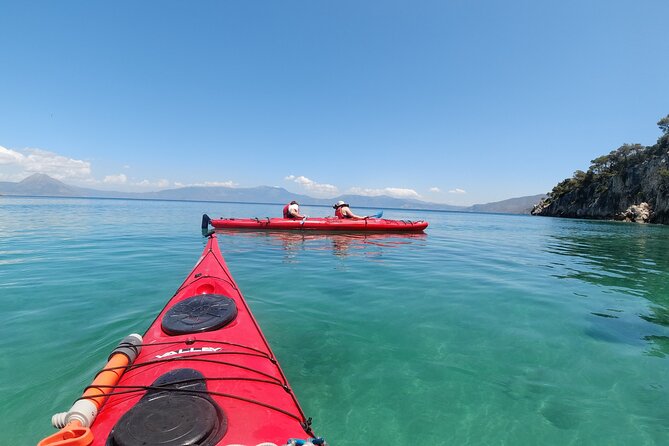 From Athens Half Day Sea Kayak Tour at the Corinthian Gulf - Alkion Stop: Seals Cave Photos and Quick Cave Exploring