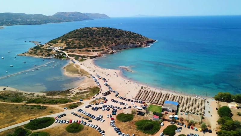 From Athens: Lake Vouliagmeni Spa & Temple of Poseidon Tour - Cape Sounion and the Temple of Poseidon in 45 minutes