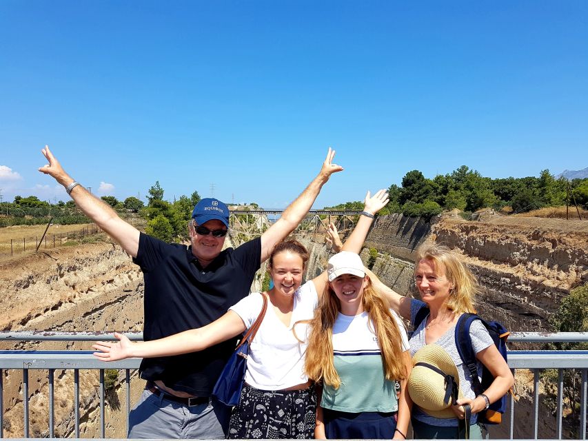 From Athens: Private Anc. Corinth, Temple of Hera, Blue Lake - Isthmus Canal viewpoint, the quick stop that changes your perspective