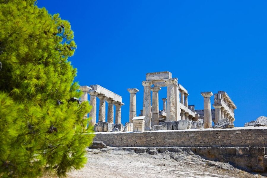 From Athens: Saronic Islands Full-Day Cruise with VIP Seats - Aegina’s Two-Hour Window: Pistachios, Afea, and a Swim Break