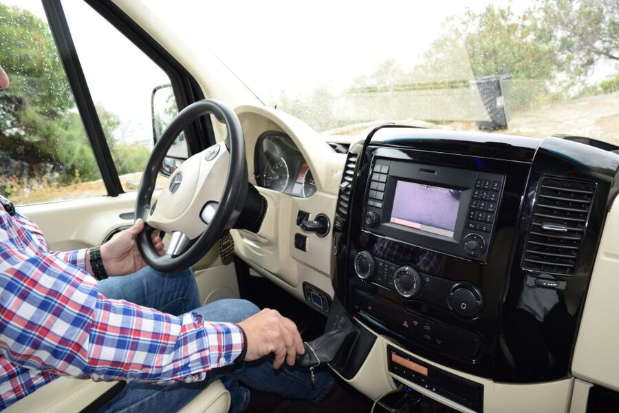 From Athens: Sparta Tour - The comfort factor: private group, Wi-Fi ride, and a driver who adds value