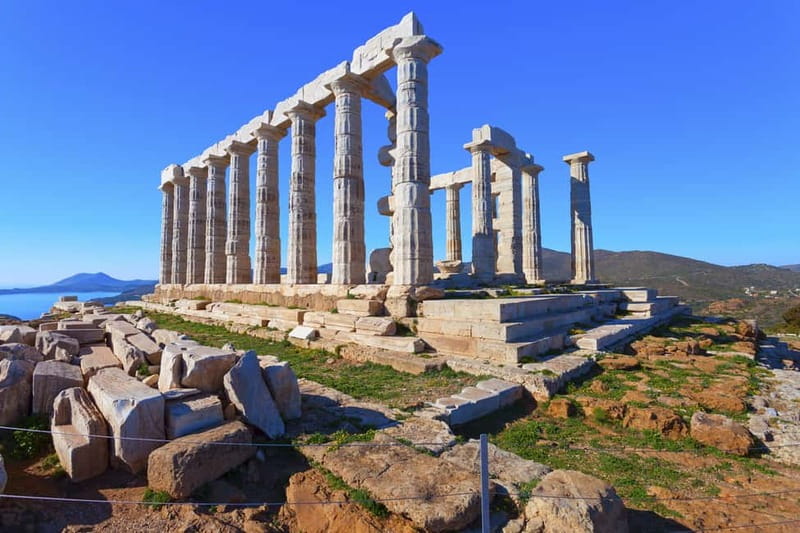 From Athens: Temple of Poseidon & Cape Sounion Half-Day Tour - Cape Sounion viewpoints: the short stop that changes the whole mood