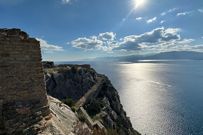 Full Day Biblical Ancient Corinth Canal Mycenae Epidauvro Nafplio - Temple of Apollo, Agora, and Acrocorinth: a classic triangle of ruins