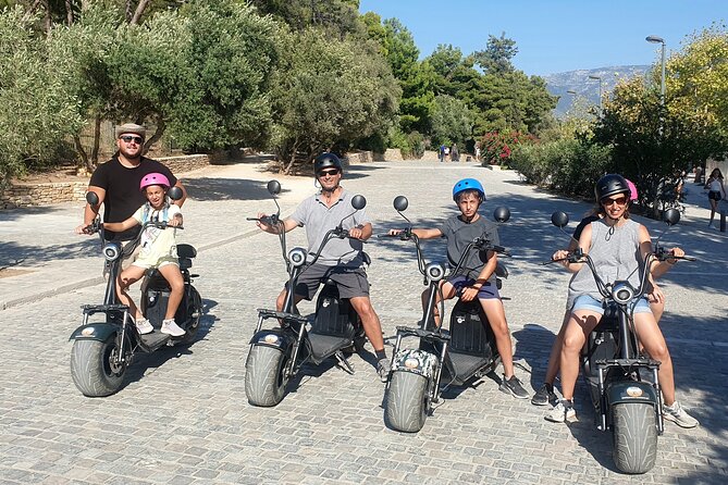 GoPro Adventure Tour in Acropolis area by E-Scooter - What the guide actually adds, beyond names and logos