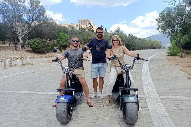 GoPro Adventure Tour in Acropolis area by E-Scooter - Stop 4: Roman Agora, a 2000-year-old moment in motion
