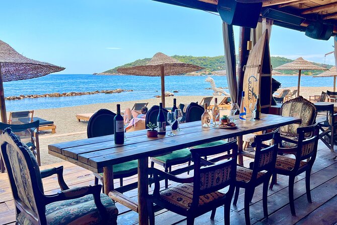 Greek Wine Tour with a Sommelier & Beach Day - Athenian Riviera - After the tasting: reserved beach time at Castus Beach