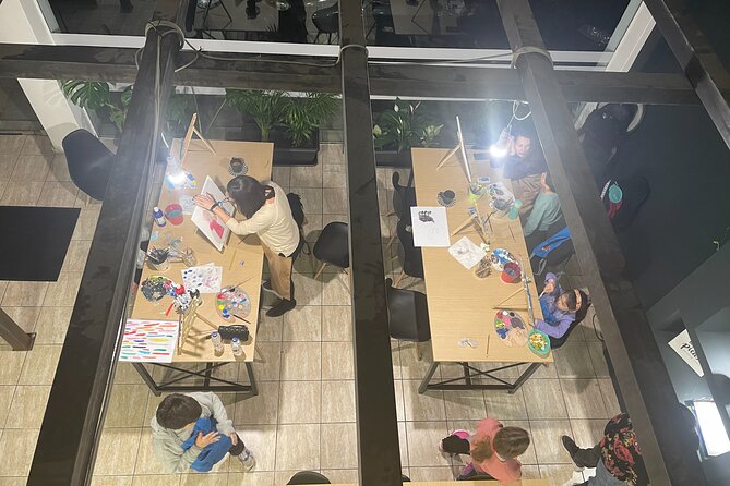 Guided Paint & Sip Workshop in Central Athens - A cozy, creative break in Pagrati