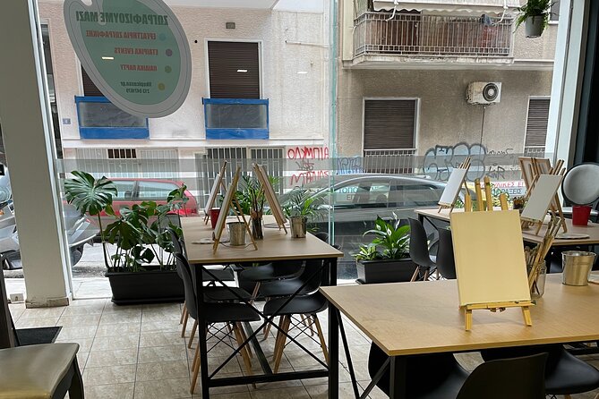 Guided Paint & Sip Workshop in Central Athens - Where you meet and how long it takes to fit your day