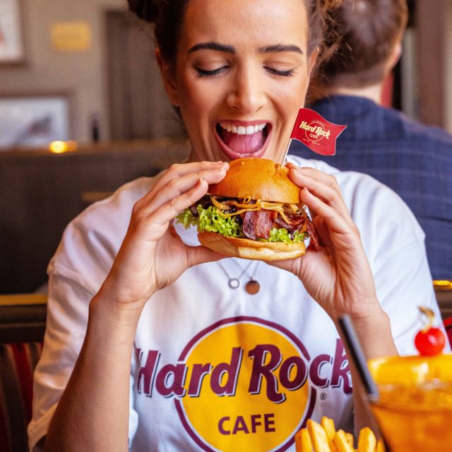 Hard Rock Cafe Athens with Set Menu for Lunch or Dinner - Rock Shop timing: how to shop without slowing down the meal