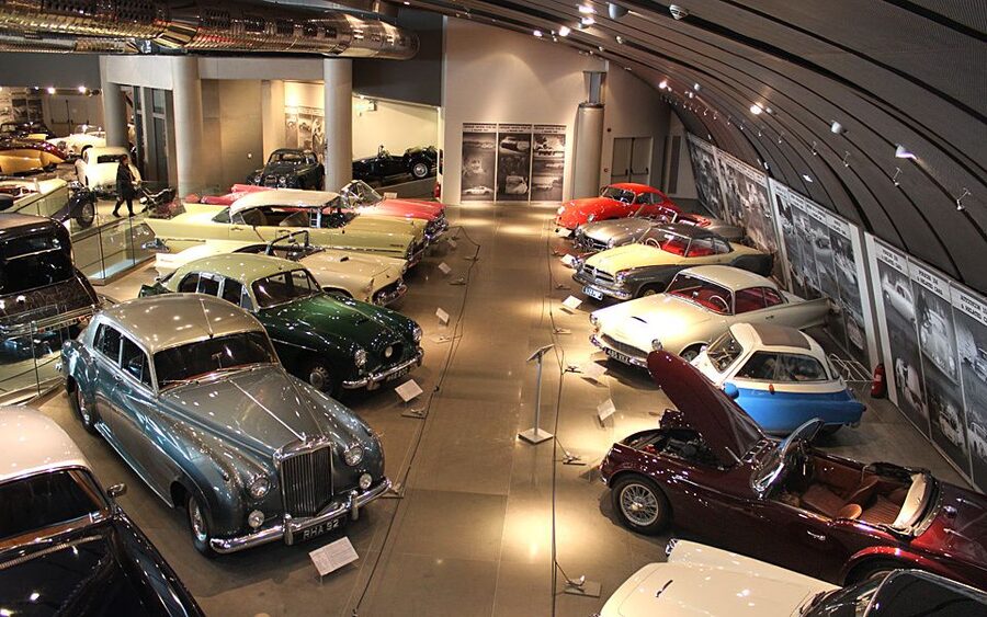 Hellenic Motor Museum Entrance Ticket - Inside the spiral ramp: 72 exhibits from 300 BC onward