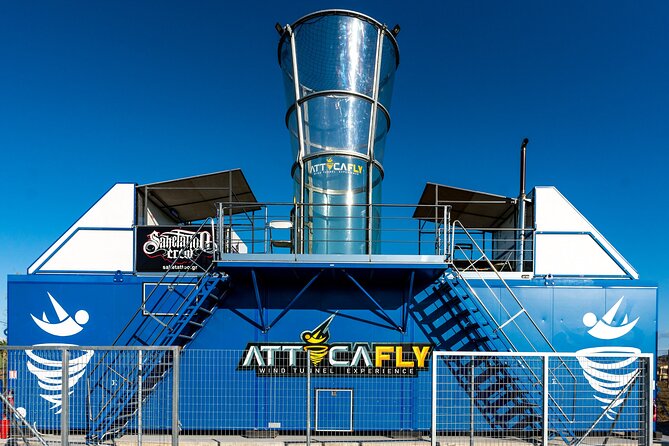 Indoor Skydiving in Greece - The Team Makes It Feel Safe and Fun: Xara, Stratos, and Kostas