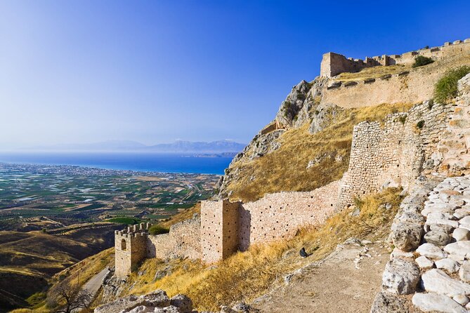 Indulge to the beauty of Greece with the 4 days Classical Greece private tour - Day 1 in the Peloponnese: Corinth Canal, Ancient Corinth, Mycenae, and romantic Nafplio