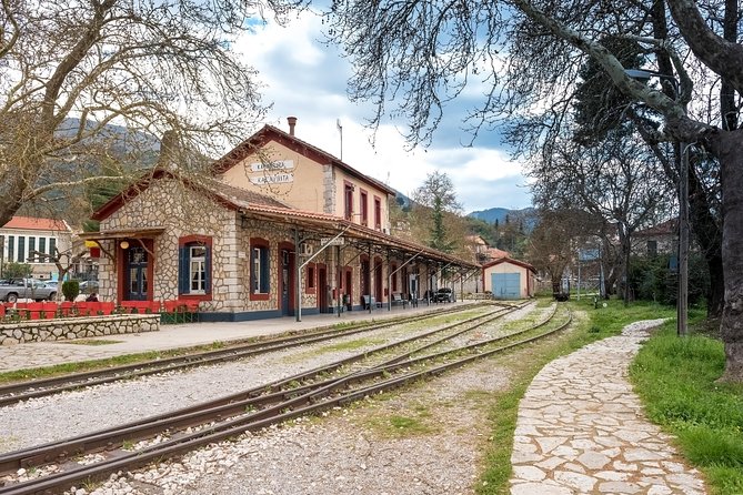 Kalavryta, Rack Railway & Cave of Lakes Full Day Private Tour - Stop 2: Kalavryta town break for coffee and local atmosphere