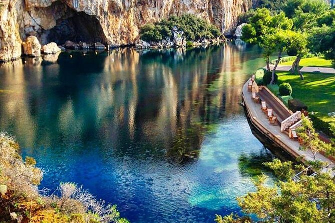 Lake Vouliagmeni Thermal Spa And Temple Of Poseidon Private Full Day Tour - Vouliagmeni Food Break: Greek Snacks, Seafood Choices, and Ice Cream