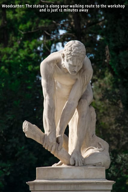 Marble Carving Workshop: Create Your own Symbol of Strength - Finishing touches: patina-like color and signing your work
