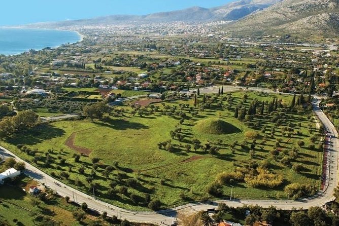 Mercedes Private Tour Marathon Olympic Run and Marathon Battle - Marathon Lake stroll and the Egyptian Gods sanctuary