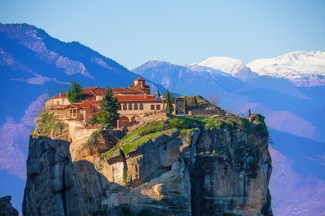 Meteora daytrip private tour for groups from Athens - English driver, real explanations, and the “inside monastery” question