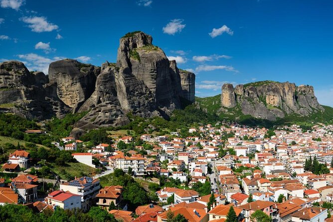 "Meteora Highlights: A Journey Among the Sky-High Monasteries" - Great Meteoron Monastery: 415 Meters Above the Pineios Valley