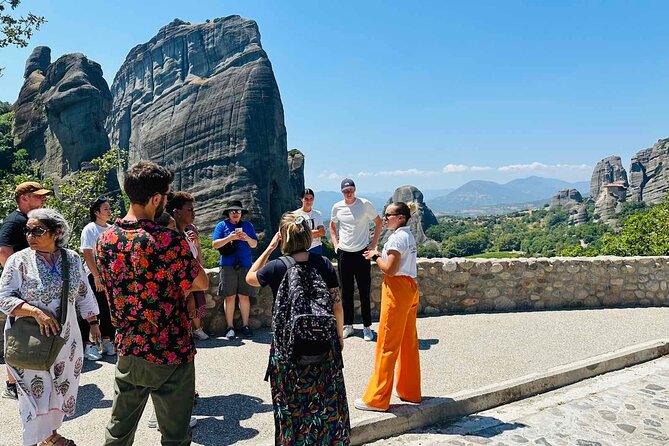 Meteora Monasteries & Caves DayTrip from Athens with Greek Lunch - Great Meteoron and Varlaam: the big names, done the right way