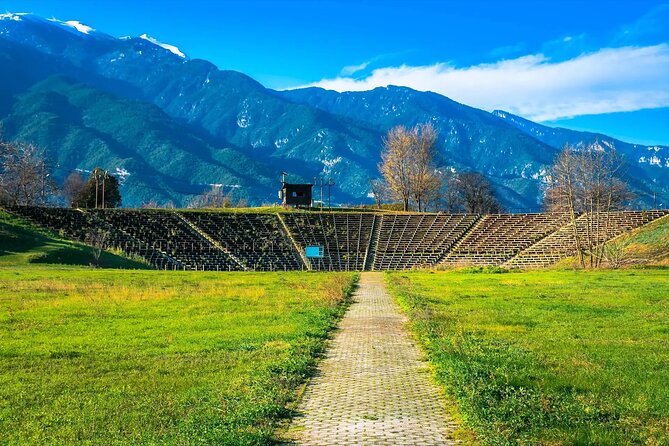 Mount Olympus And Dion Full-Day Tour From Athens By Train - Dion Archaeological Park: Macedonians, gods, and the Alexander mosaic moment