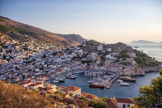 One Day Cruise From Athens to 3 Saronic Gulf Islands - Aegina stop: temples, Paleohora views, or a swim to Moni
