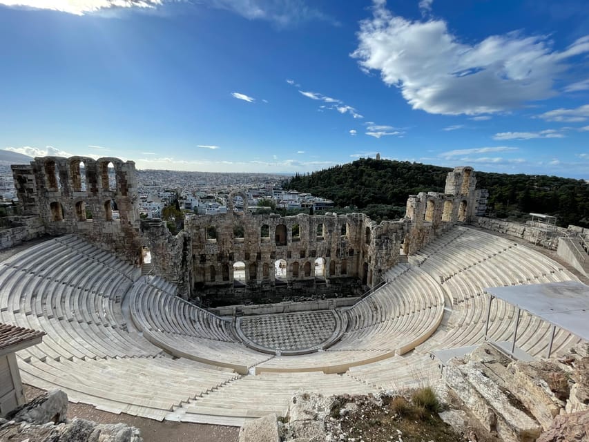 Parthenon & Acropolis Guided Tour in Spanish -Option Tickets - Theatre of Dionysus, Asclepius, and Odeon views in one sweep