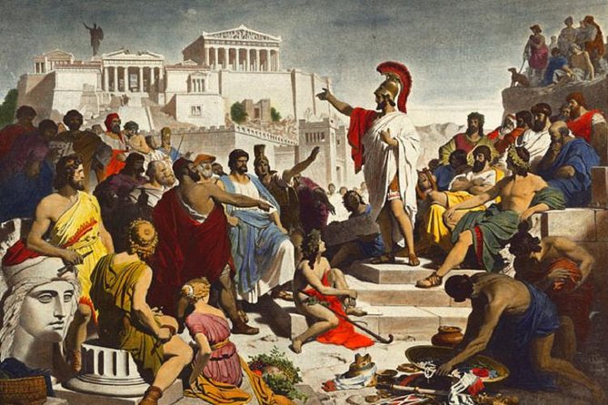 Philosophy and Democracy tour of Athens - Pnyx Hill and the views that explain why it mattered