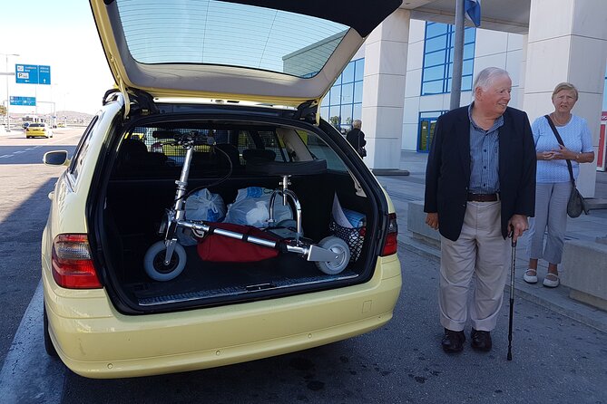 Piraeus Port & Marriott Transfer to Airport by Mercedes-Benz E Class Wagon - Private Ride for Families and Groups Up to Four
