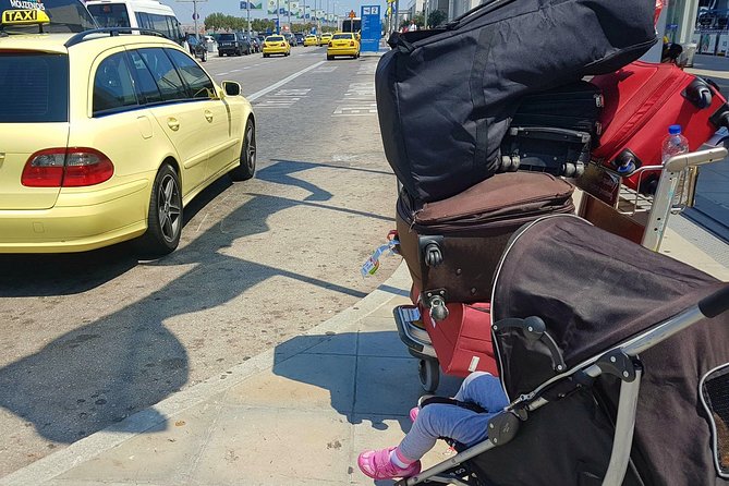 Piraeus Port & Marriott Transfer to Airport by Mercedes-Benz E Class Wagon - The Drive to Athens Airport, and How to Use the Time