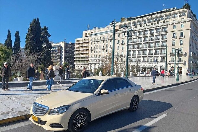 Piraeus Port to Athens Hotels Private Transfer with Meet & Greet - Drop-off in Athens, and how to use the ride for quick orientation